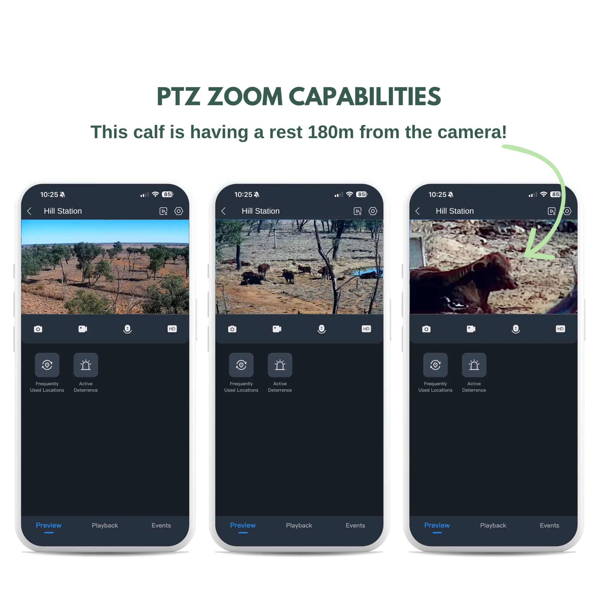 PTZ Zoom Capabilities
